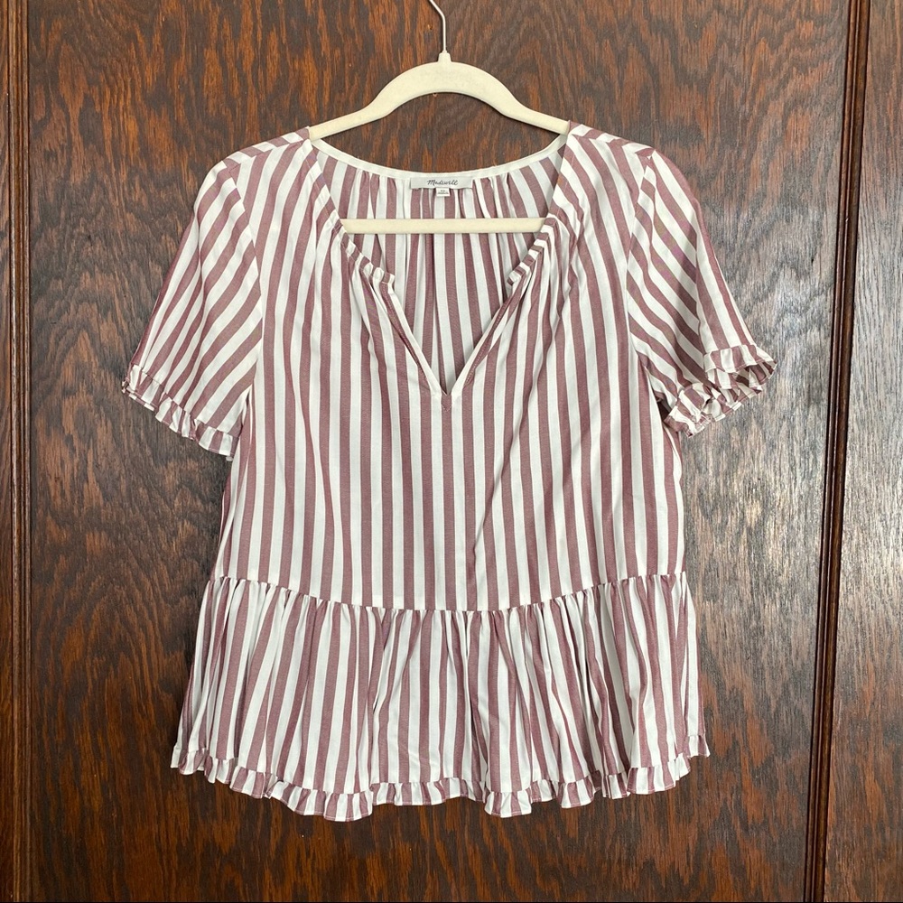 Madewell Peplum Blouse